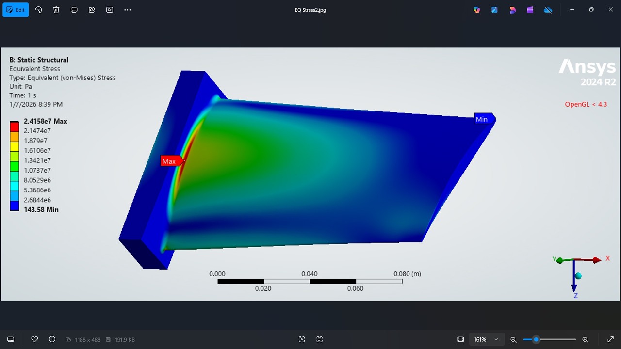 One-Way FSI of a Compressor Blade in ANSYS | Part 4: Structural Setup