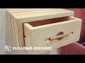 Floating Bedside Tables | Custom Furniture | Inspired by Vintage Surfboard
