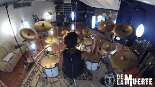 De La Muerte - "Heart Of Stone" - Drums Cam - Simon Ciccotti