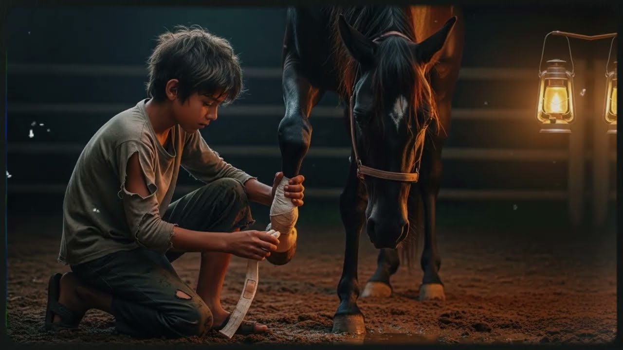 NINGUÉM quis esse CAVALO... até que um MENINO olhou para sua PATA e descobriu o IMPOSSÍVEL