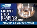 How to Replace Front Hub Bearing 14-17 Chevy Silverado