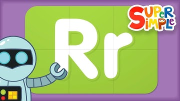 Learn Letter R | Turn And Learn ABCs | ​​🌈 Super Simple ABCs