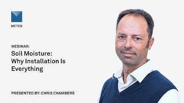 Webinar—Soil moisture: Why installation is everything & how to get it right