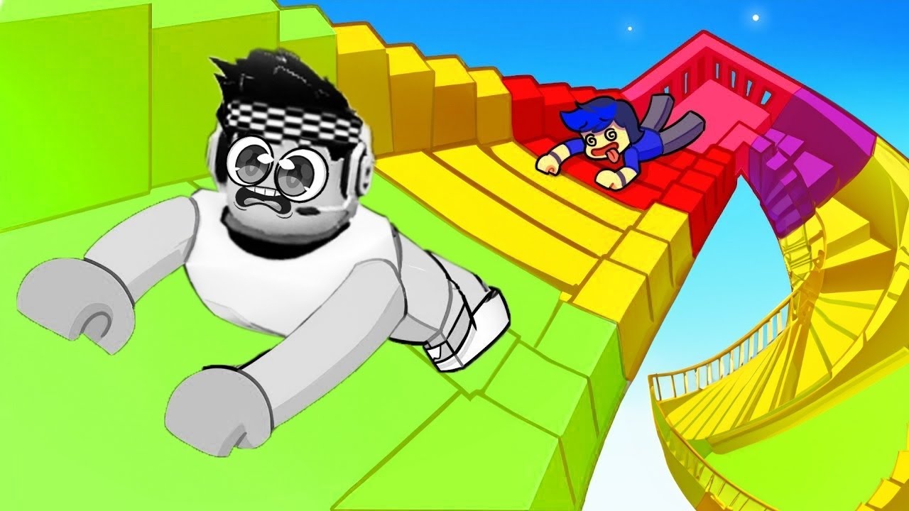 ROBLOX RENKLİ MERDİVENLERDE HAYATTA KAL!