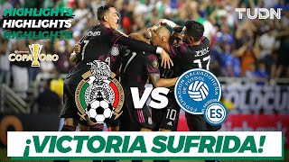 Resumen y goles | México vs El Salvador | Copa Oro 2021 | Grupo A | TUDN