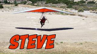 Steve Hang Glider Launch & Landing (07-19-26)