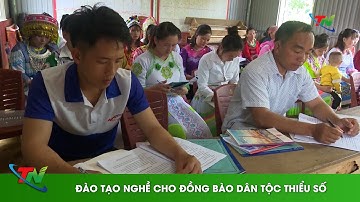 Đào tạo nghề cho đồng bào dân tộc thiểu số