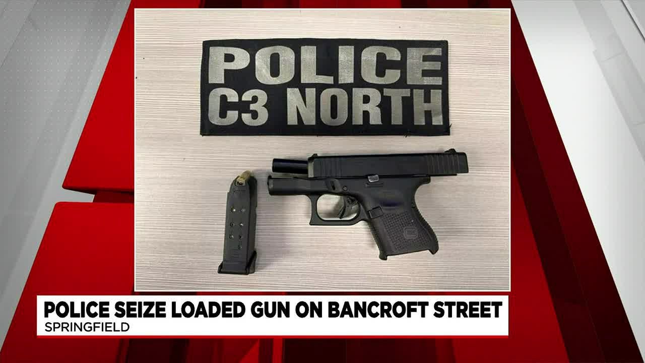 Suspect arrested, gun seized on Bancroft Street in Springfield - YouTube