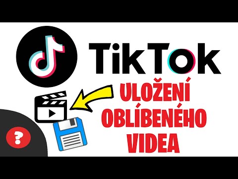 Jak ULOŽIT OBLÍBENÉ VIDEO na TikToku | Návod | TikTok / MOBIL