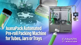 JuanaPack Pre-Roll Packing Machine for Tubes, Trays and Jars