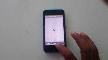 Gionee P2S Accelerometer Sensor Test