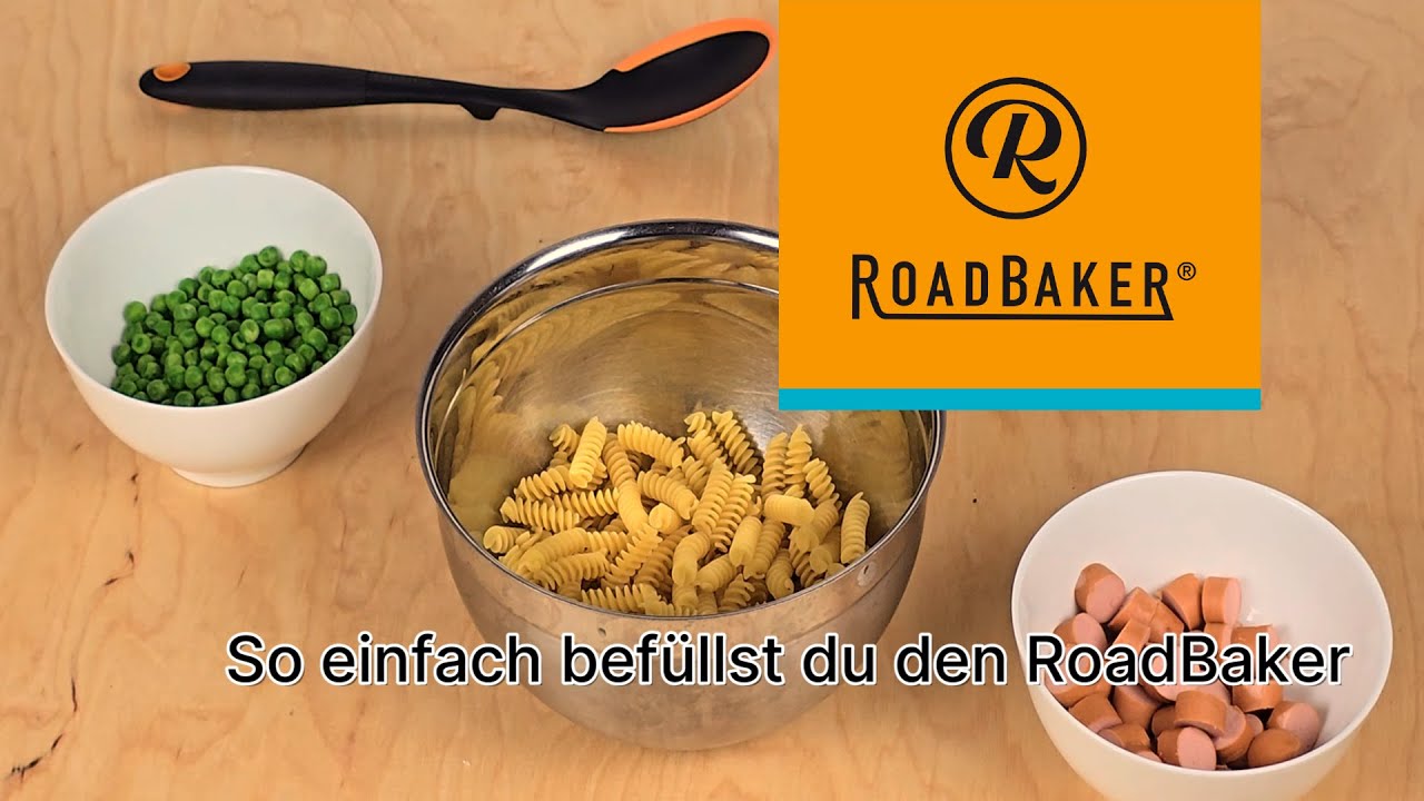 So einfach befüllst du den RoadBaker