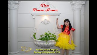 Gita From Home : Ayahku, Sahabatku oleh Sydney Irene Kangdra, Bintang Cilik Buddhis 2019