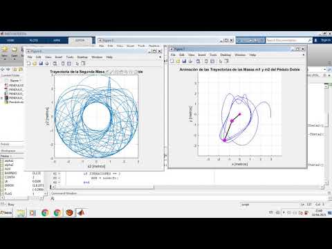 Sistema Dinámico No Lineal: Péndulo Doble en MATLAB