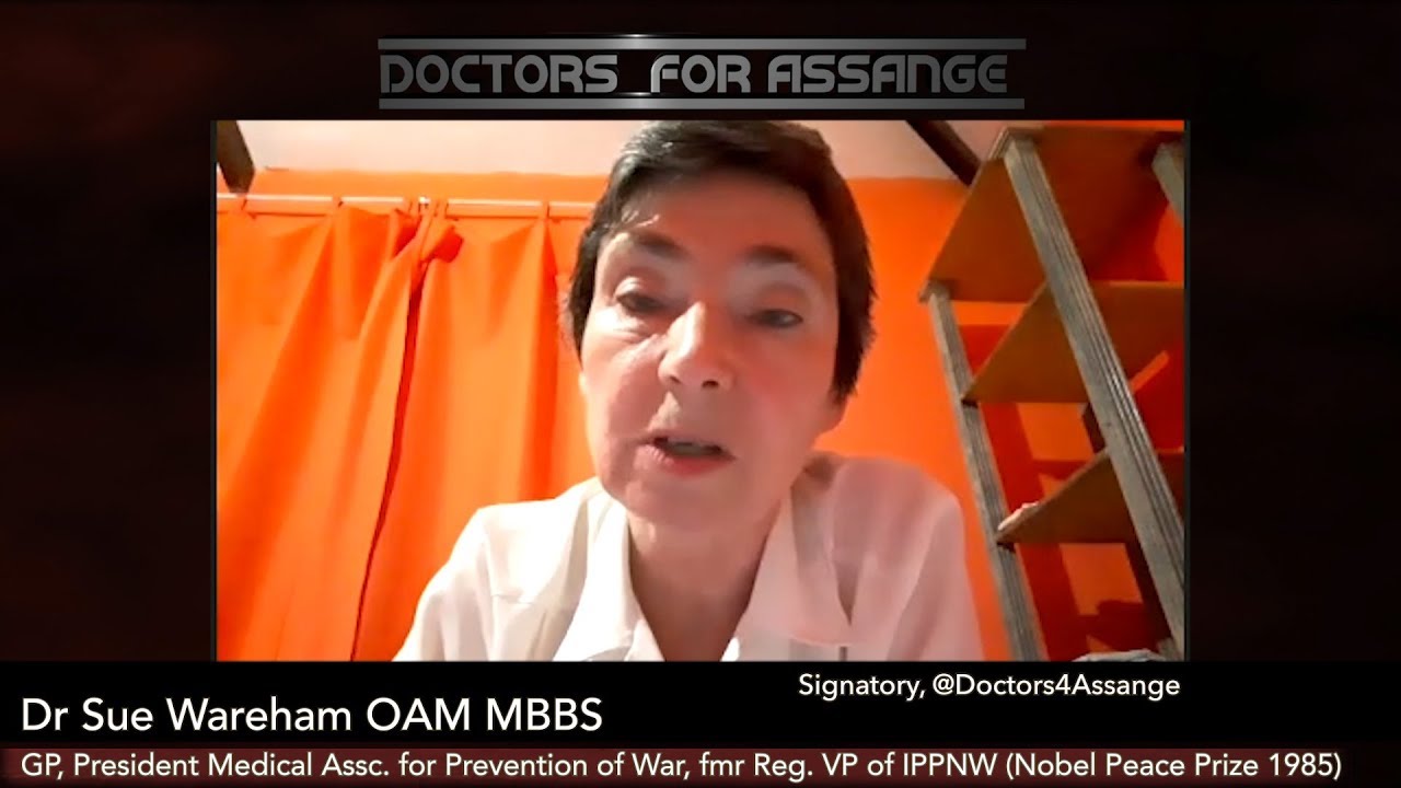 CN LIVE!  Doctors for Assange: Dr Sue Wareham OAM