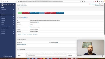Portainer ile Docker - Bölüm 9: Container Yaşam Döngüsü, İsim Değişikliği