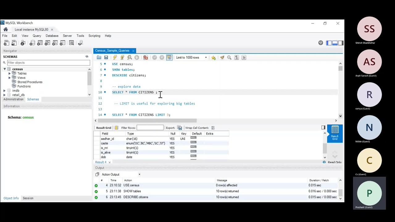 Session 3A - MySQL Handson - YouTube