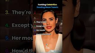 Ranking celebrities reading mean tweets!! #ranking #jenniferlawrence #tweets