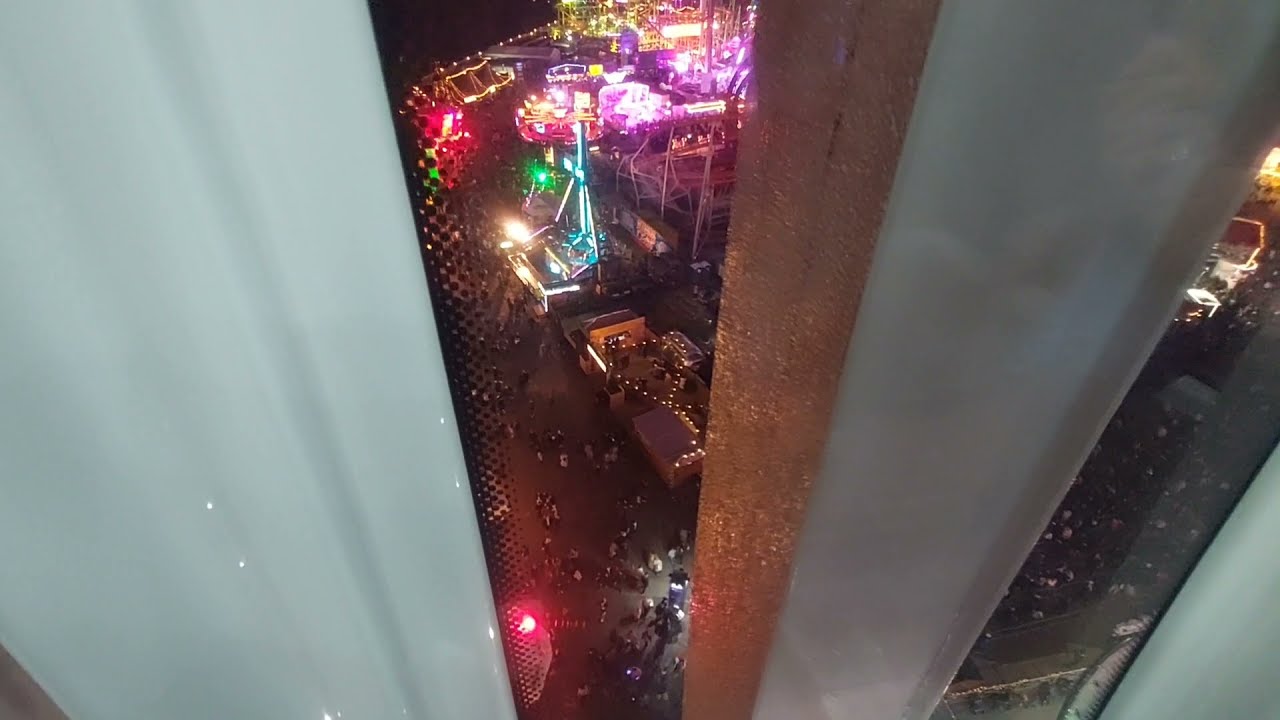 The Giant Wheel in Hyde park London.|| 4k walk in London