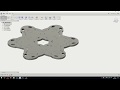 Как сделать снежинку на 3d принтере | How to make snowflake in 3d printer