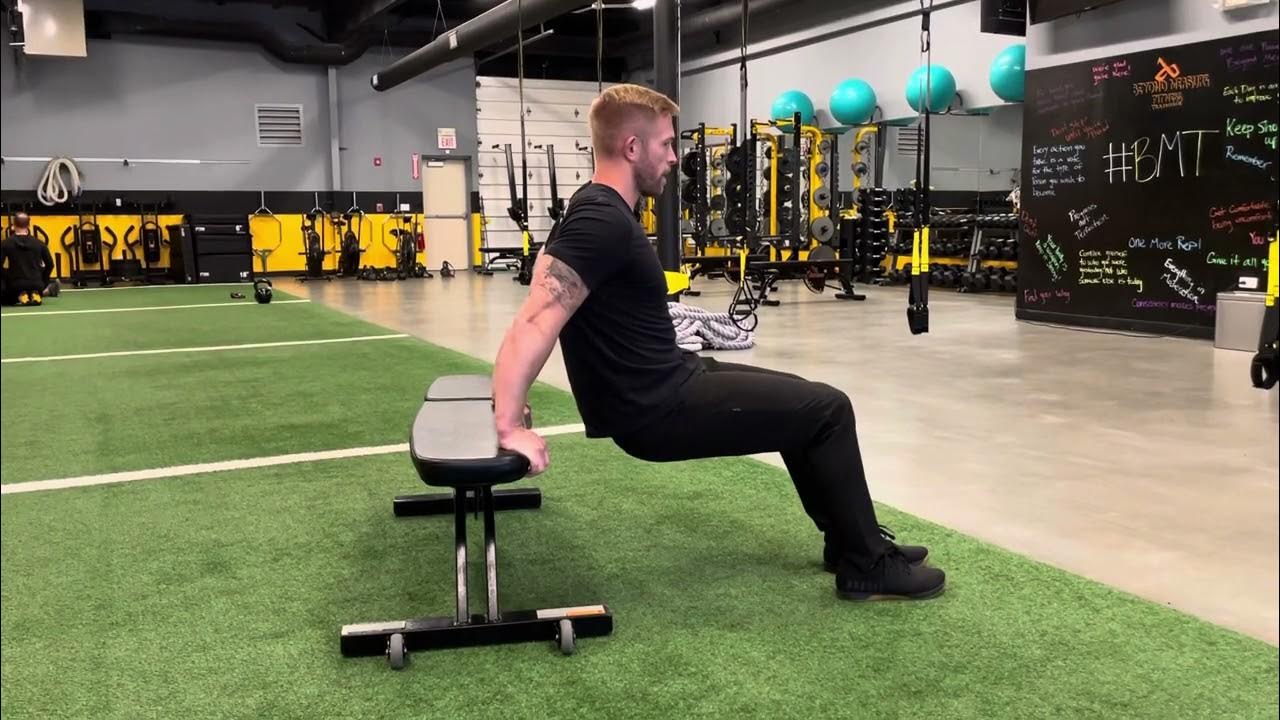 How to tricep dip without hurting your shoulders YouTube