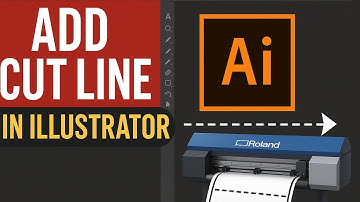 How to add cutlines for Roland Printer in Adobe Illustrator