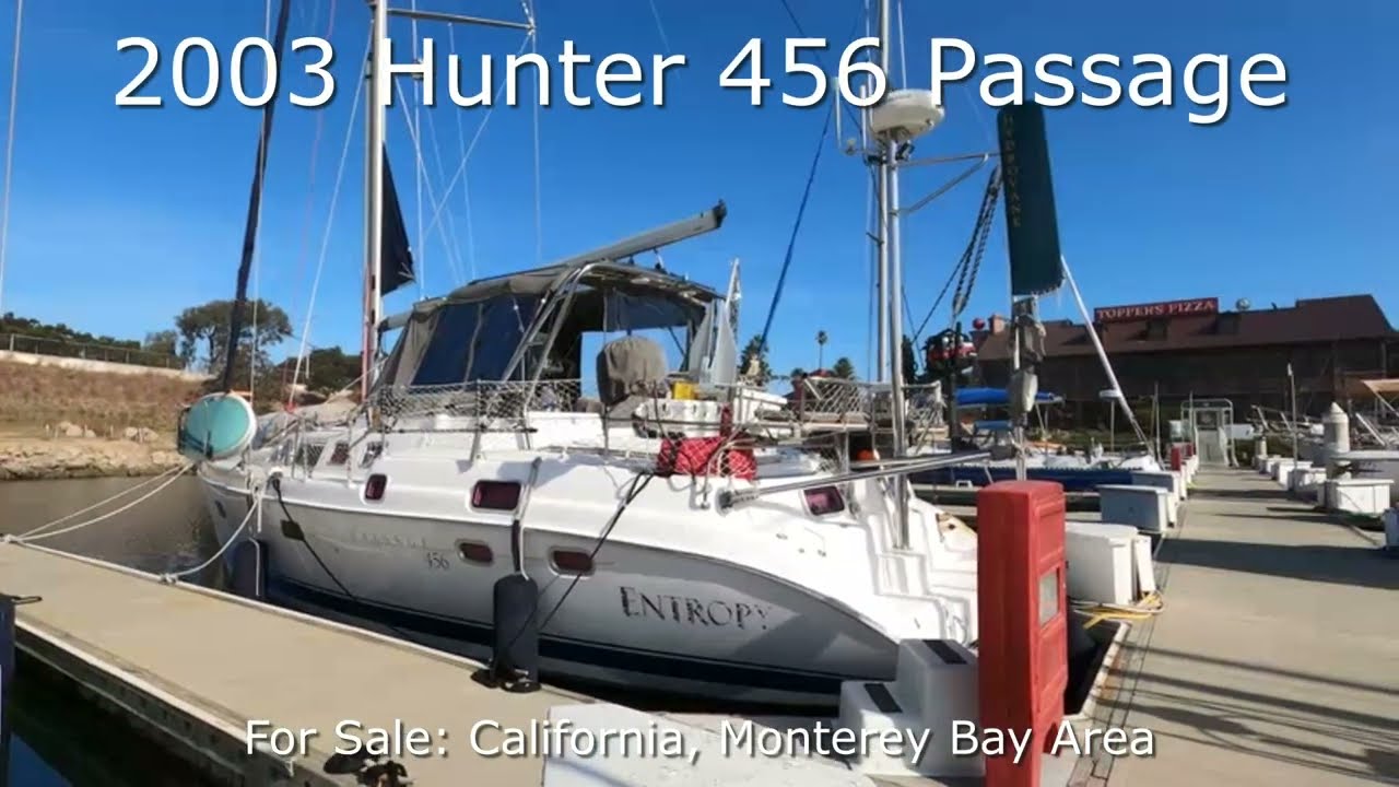 2003 Hunter 456cc Center Cockpit Offshore Sailboat For Sale in Monterey California by: Ian Van Tuyl