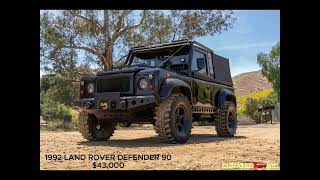 1992 Land Rover Defender 90 For Sale - $43,000