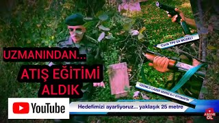 Emekli̇ Özel Harekatçidan Atiş Eği̇ti̇mi̇ Aldik... Yerli̇ Si̇lahlarimizi Denedi̇k