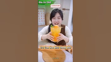 Dạy Vợ Làm Trà Cam Hoa Nhài Thanh Mát #shorts