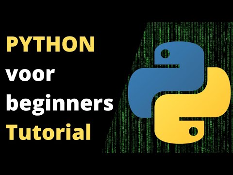 Video: Hoe Om In Python Te Leer Programmeer