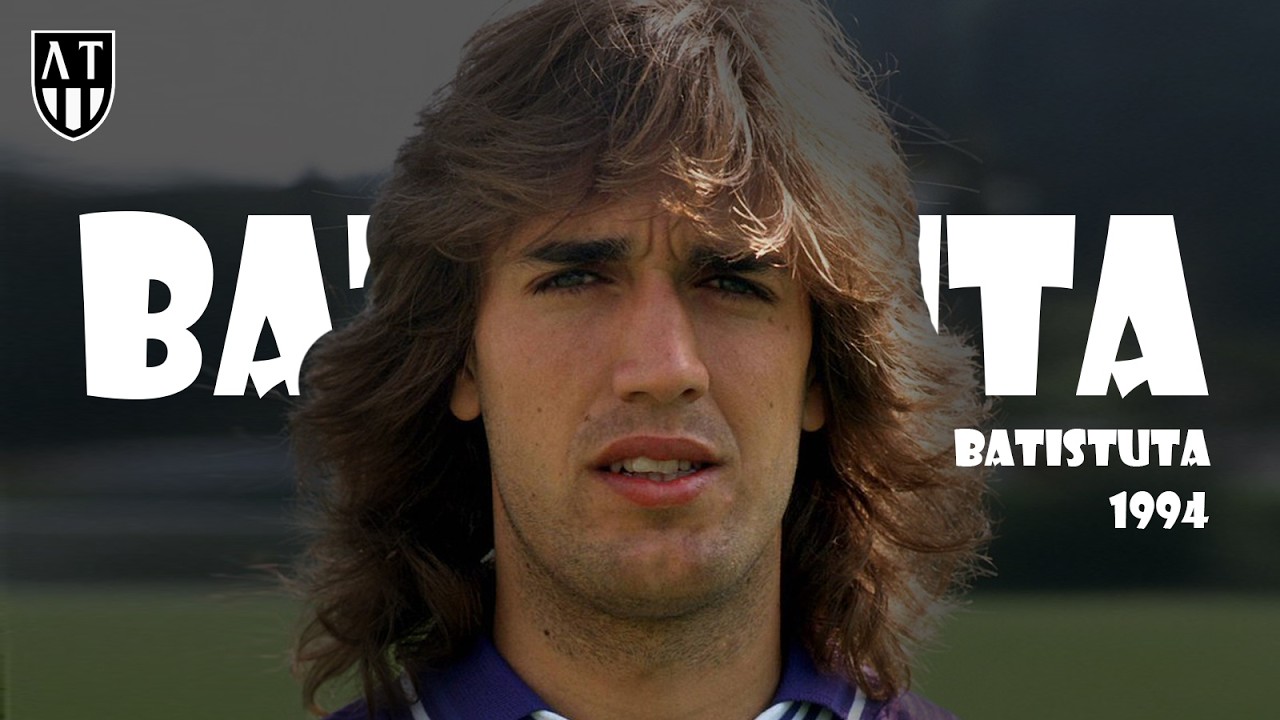 BATISTUTA AMAZING SKILLS & GOALS 93/94/95 | AT RECAP