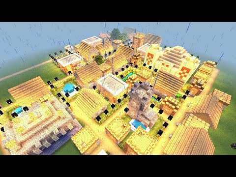 плоский мир с деревнями в майнкрафт. деревня жителей на плоском мире майнкрафт. деревня в плоском мире майнкрафт. деревня в плоском мире майнкрафт. сид на деревню в плоском мире.