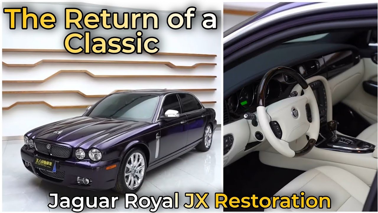 Classic Jaguar Royal JX Full Interior & Exterior Restoration | Before & After