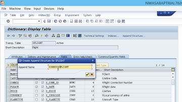 SAP ABAP - Creando Estructuras Append - Parte 10