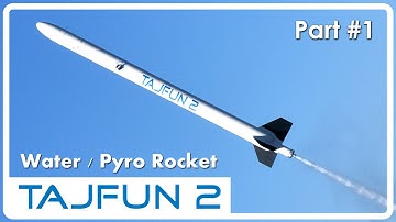 First flight - High Power Water/Pyro Rocket - Part 1