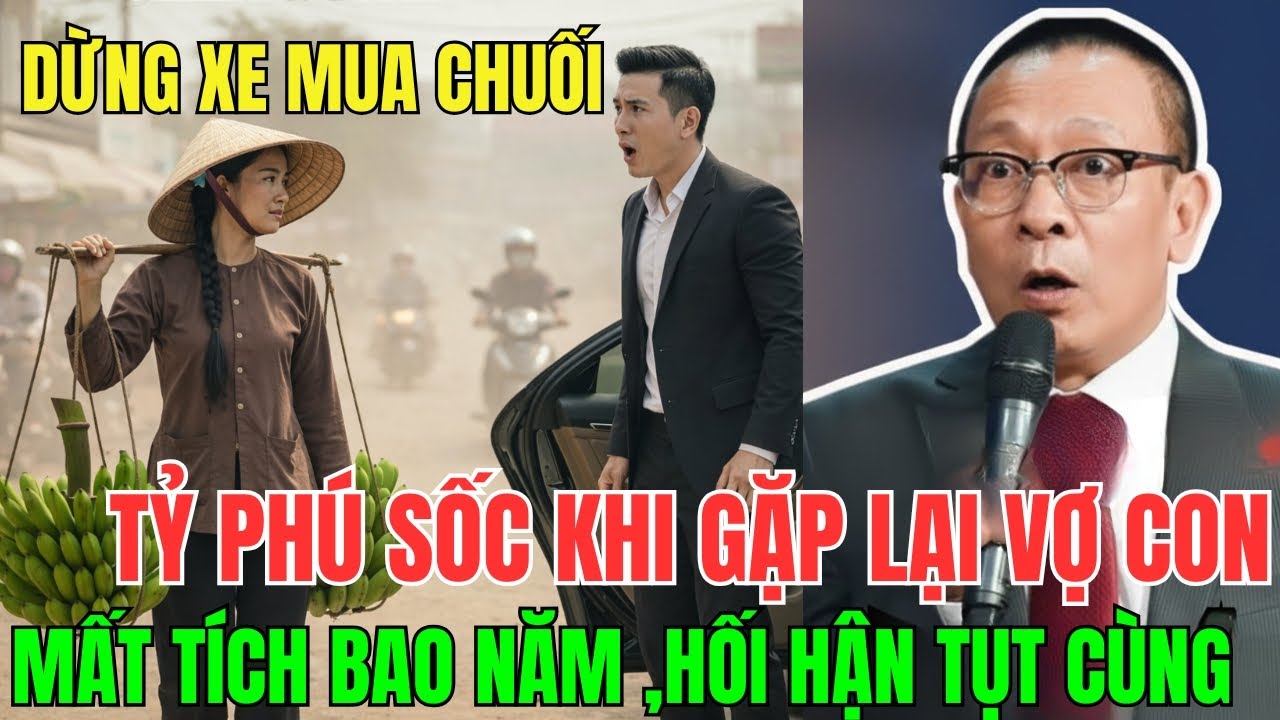 Dừng Xe Mua Chuối, Tỷ Phú Bàng Hoàng Gặp Lại Vợ Cũ Và Con Thất Lạc, Hối Hận Muộn Màng