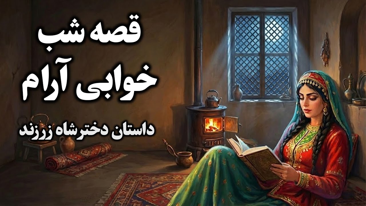 اگه سخت خوابت میبره این داستان رو گوش بده مثل قرص خوابه به تهش نرسیده خوابی! قصه شب دختر شاه زرزند