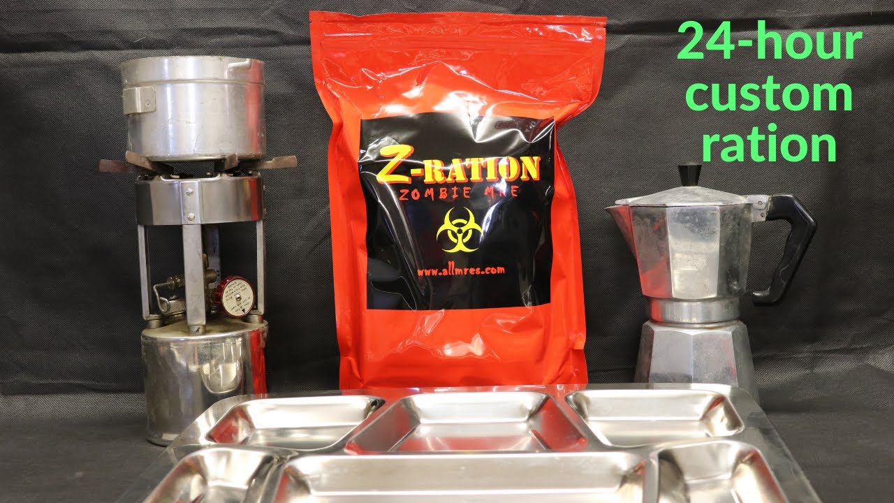 Z-RATION-Custom made 24-hour MRE. - YouTube