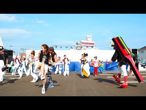 [4K]SummerPenguinS　銭形よさこい2017 ステージ会場（中央）