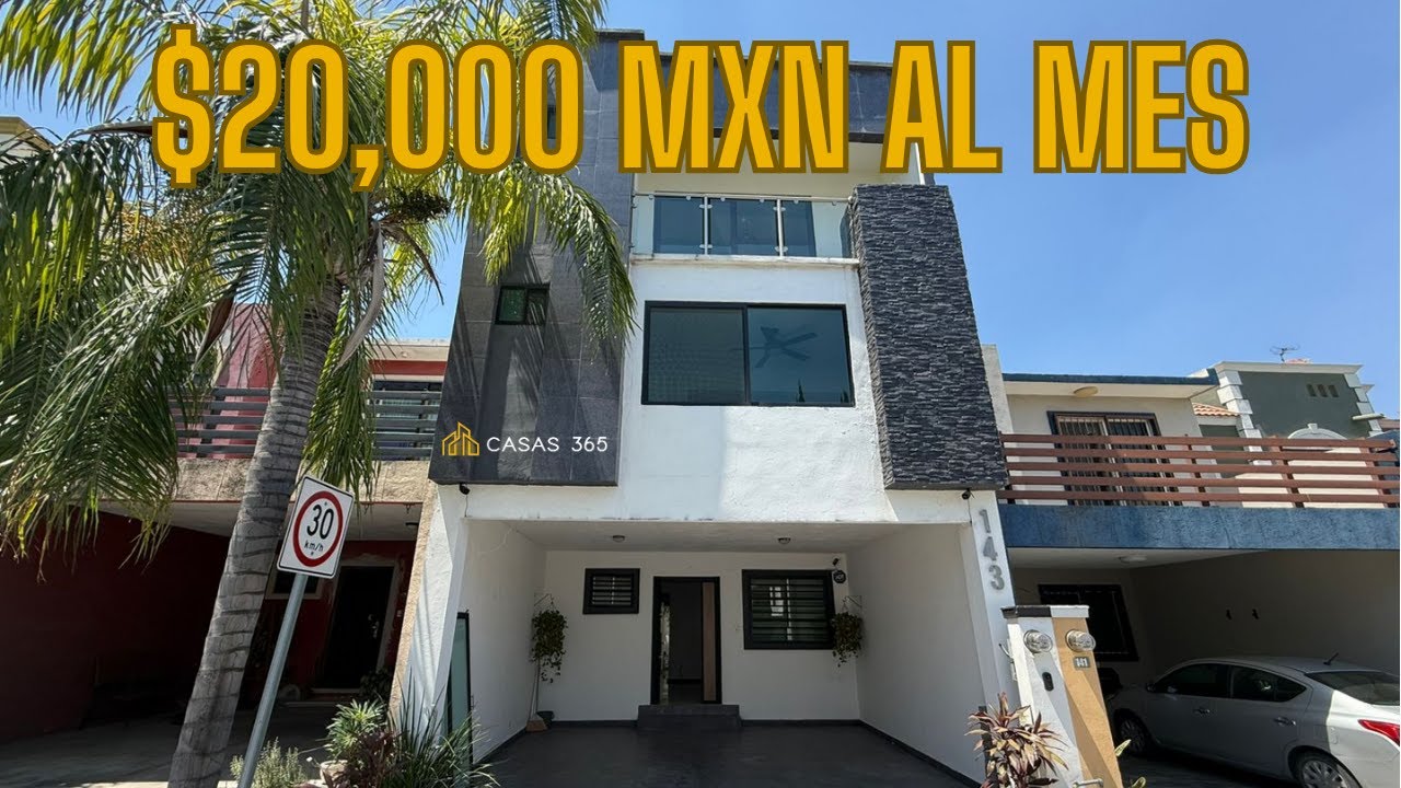 CASA en RENTA en Privada las Villas | Recorriendo una Bonita Casa en Renta en Monterrey | House Tour