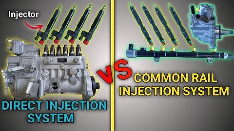 Direct injection vs common rail injection | Fuel Injection system | Complete Engineering 