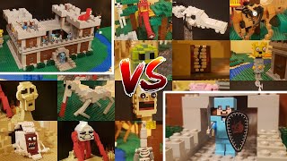 LEGO All Trevor Henderson Monsters VS Minecraft World Special Video!
