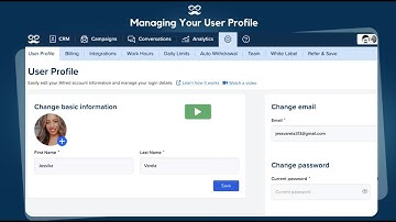 How to customize and Manage your Meet Alfred account