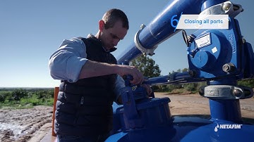 SandStorm™ filter - Algae and bacterial growth control | Netafim