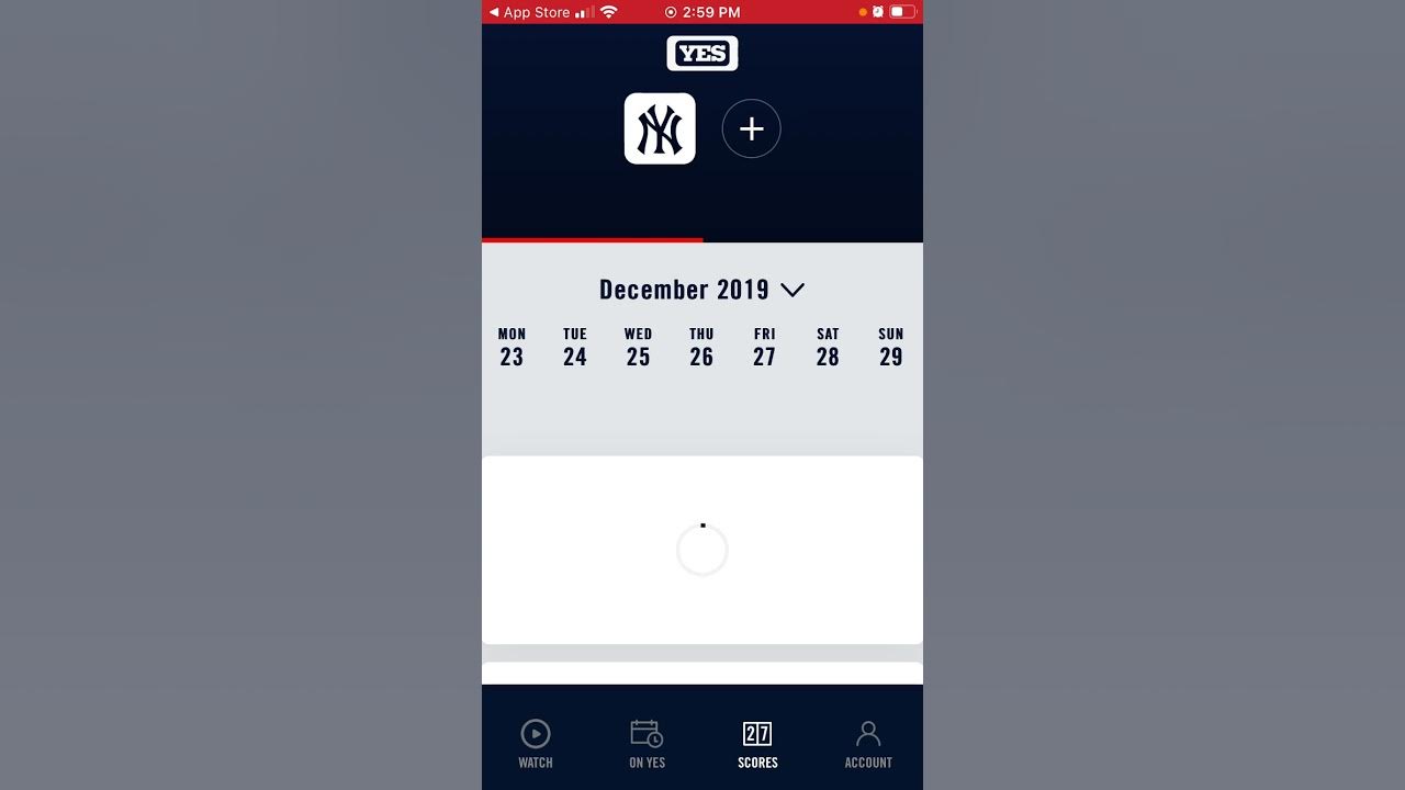 YES Network app overview YouTube