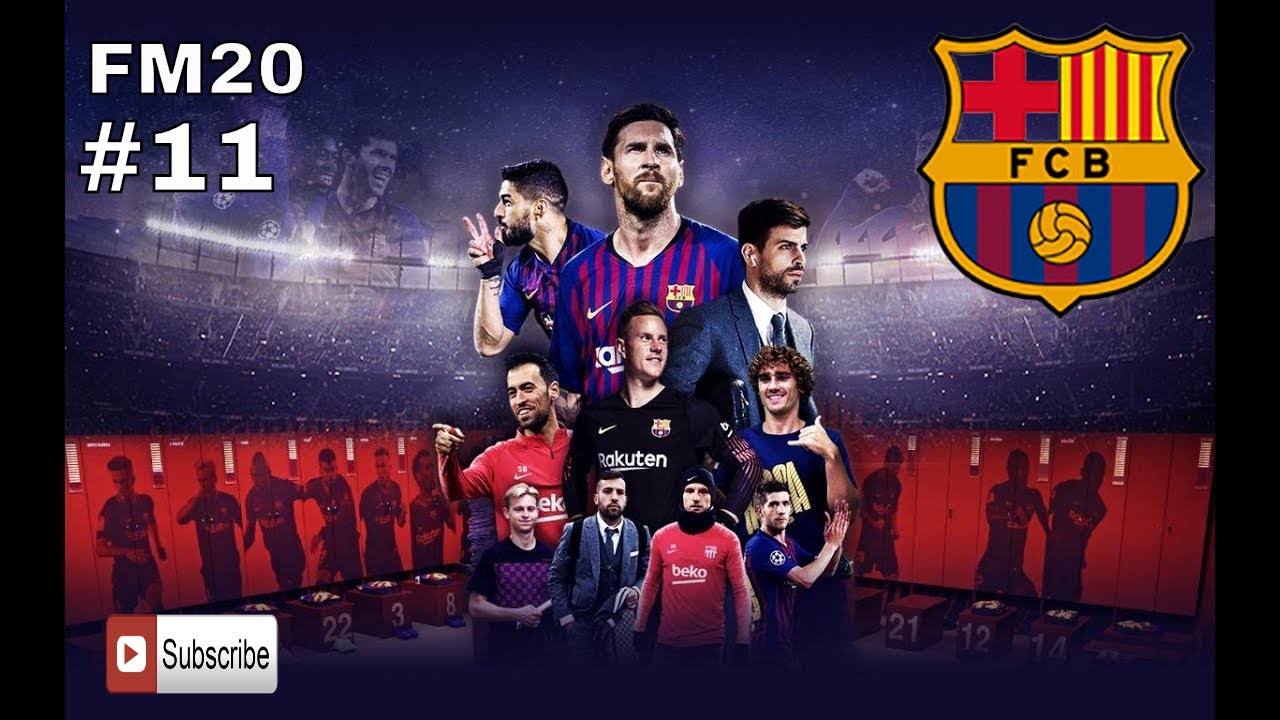 FM20 Barcelona - #11 - Career Mode - Football Manager 2020 Lets Play