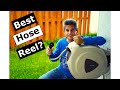 Best Type of Auto Rewind Garden Hose Reel | How to Install