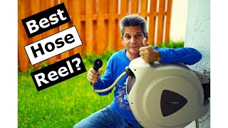 Best Type of Auto Rewind Garden Hose Reel | How to Install