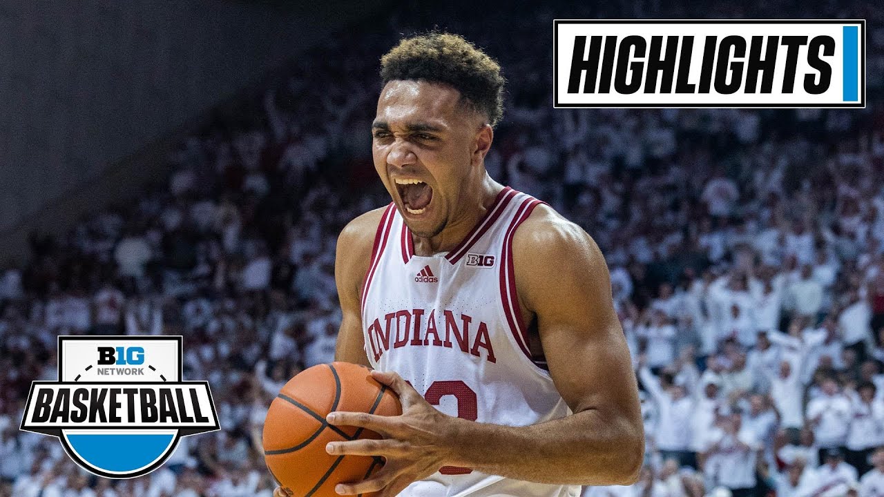 North Carolina at Indiana | Highlights | Big Ten Men's Basketball | 11/30/2022